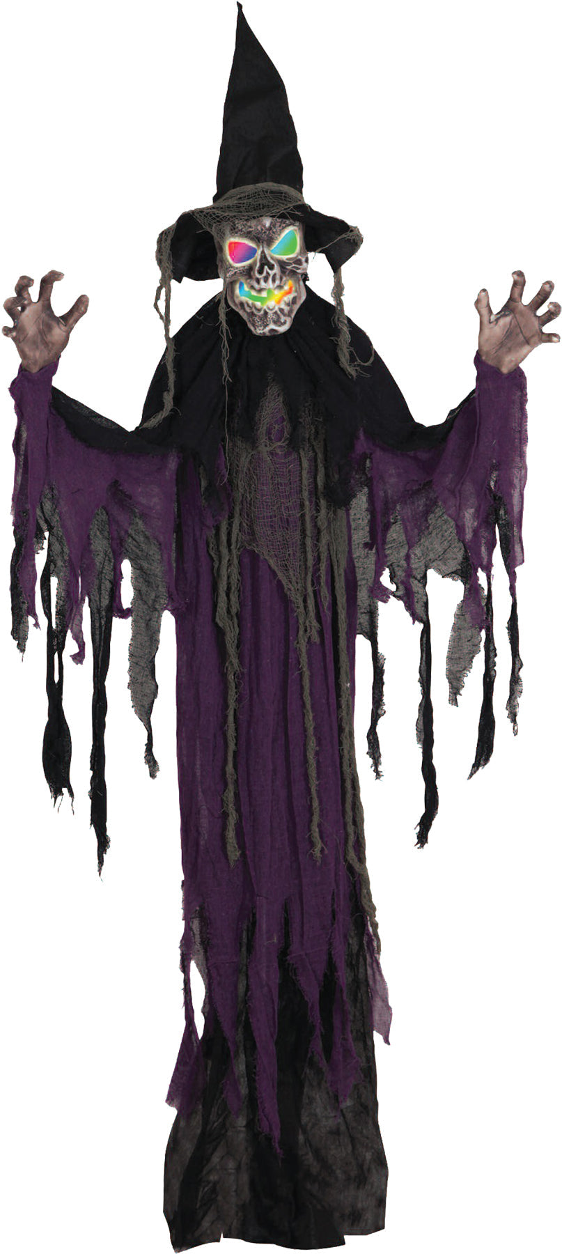 6' Hanging Creepy Witch Witch Halloween Costumes - Tophatter Daily Deals