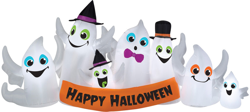 Airblown Ghost Party Collection Halloween Inflatable Decorations - Tophatter Daily Deals