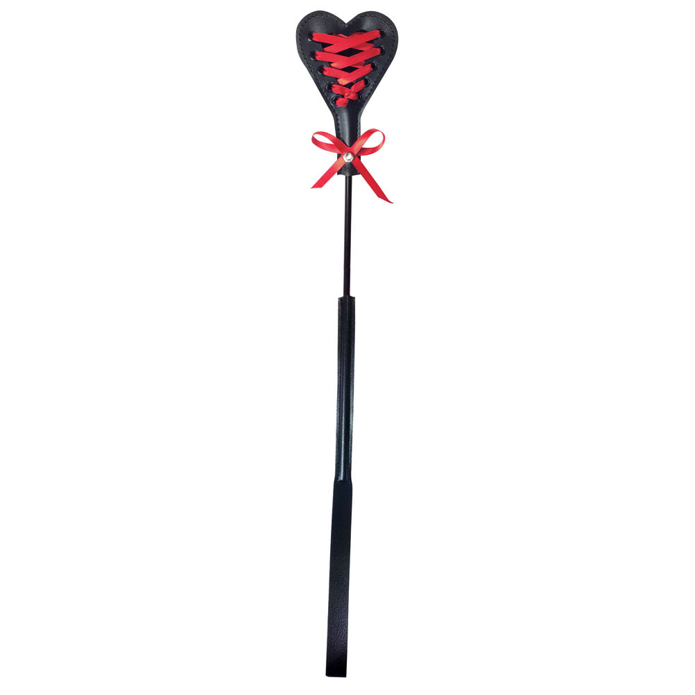 Sex & Mischief Heartbeat Crop in Red > Bondage Gear > Crops - Tophatter Daily Deals