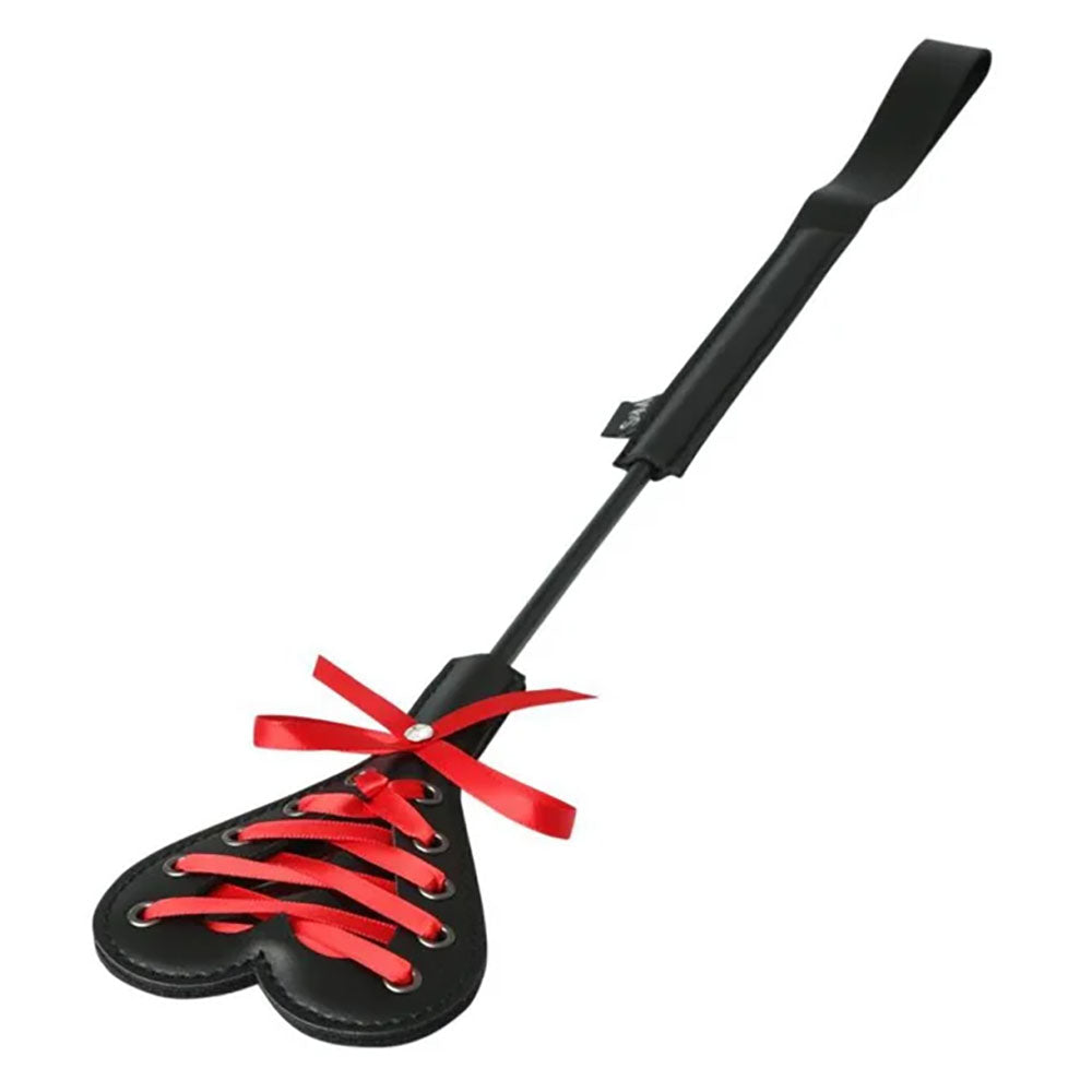 Sex & Mischief Heartbeat Crop in Red > Bondage Gear > Crops - Tophatter Daily Deals