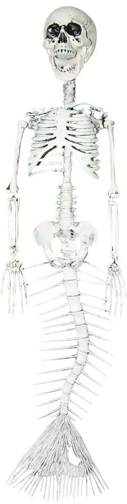 30" Mermaid Skeleton Halloween Skeleton Decorations - Tophatter Daily Deals
