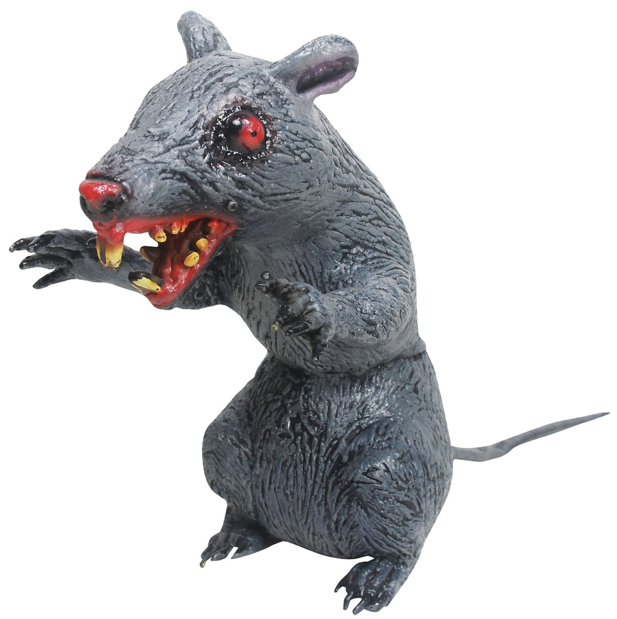 10" Latex Sitting Evil Rat Halloween Props & Displays - Tophatter Daily Deals