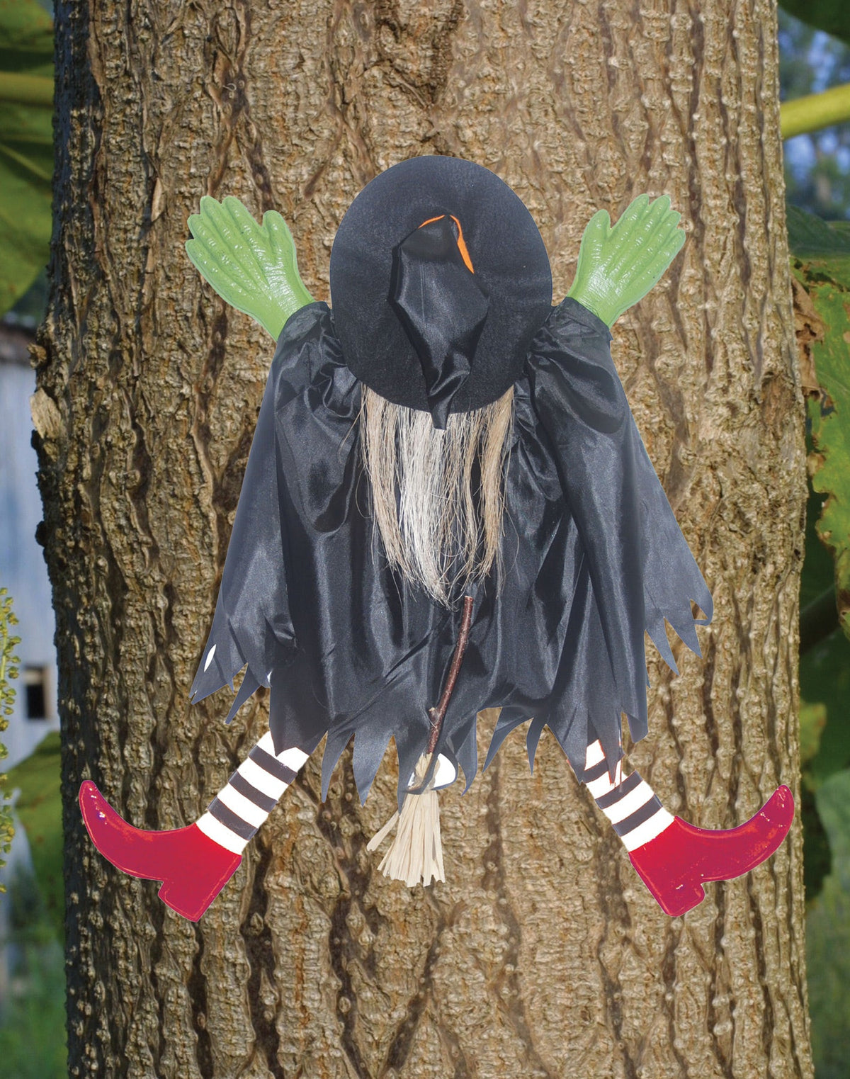 Tree Trunk Witch with Red Shoes Witch Halloween Costumes - Tophatter Daily Deals