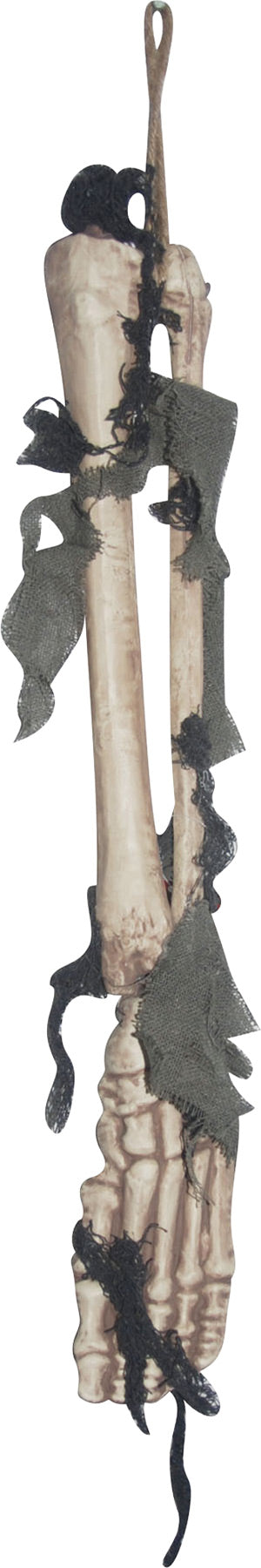 Skeleton Foot with Cloth Halloween Skeleton Decorations - Tophatter Daily Deals