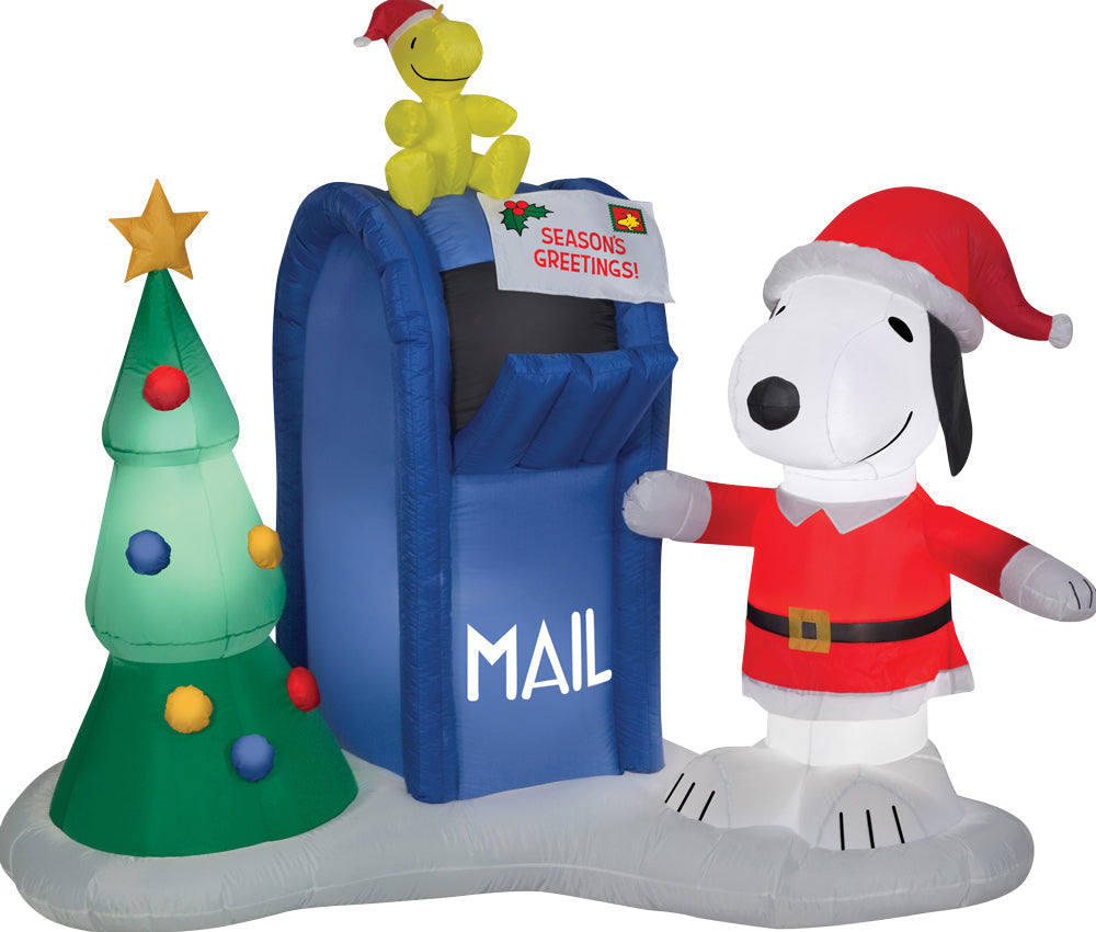 SNOOPY WOODSTOCK W MAILBOX LG Halloween & Party Essentials - Tophatter Daily Deals