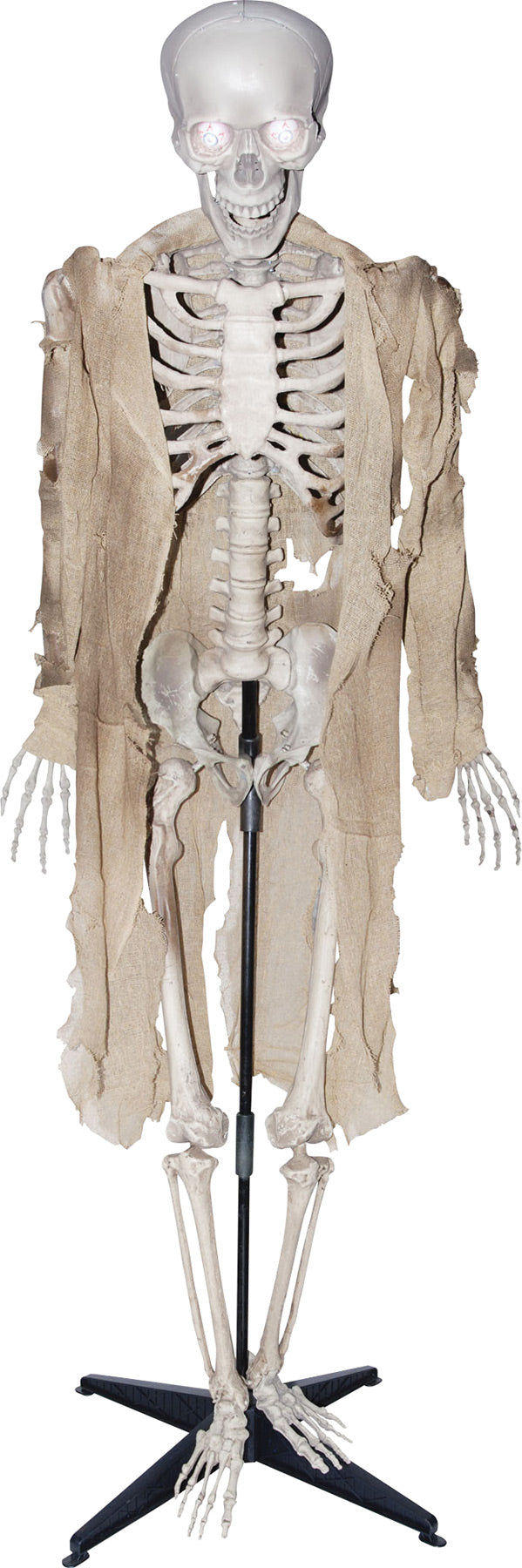 Talking Skeleton Halloween Animatronics - Tophatter Daily Deals
