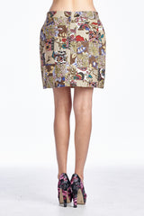 Women's Batik Printed Patchwork Skirt Skirts - Tophatter Daily Deals