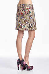 Women's Batik Printed Patchwork Skirt Skirts - Tophatter Daily Deals