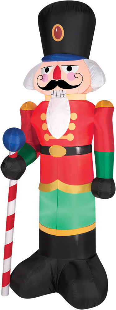 Airblown Red Nutcracker Inflatable. Halloween Inflatable Decorations - Tophatter Daily Deals