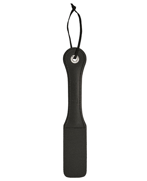 Sportsheets 12" Leather Slut Impression Paddle Paddles - Tophatter Daily Deals