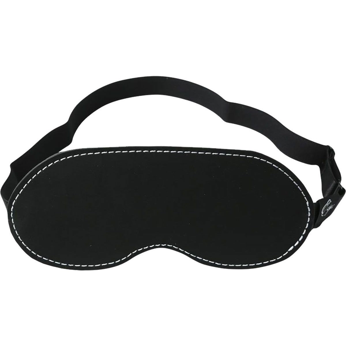 Edge Lined Leather Blindfold Blindfolds - Tophatter Daily Deals