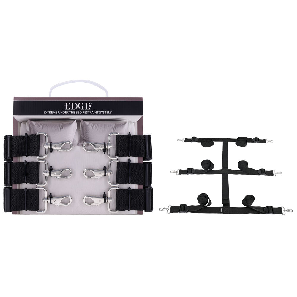 Edge Extreme Under the Bed Restraint System – Bed Bondage Restraint System > Bondage Gear > Bed Restraints - Tophatter Daily Deals