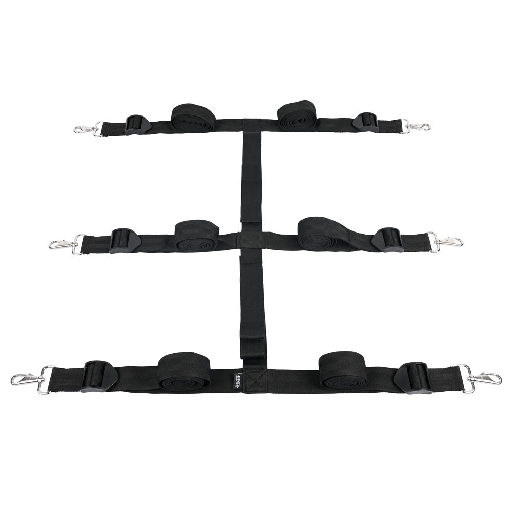 Edge Extreme Under the Bed Restraint System – Bed Bondage Restraint System > Bondage Gear > Bed Restraints - Tophatter Daily Deals