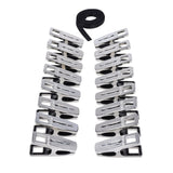 Edge Body Zipper Clothes Pins – Set of 16 Sensation Clamps with Cord > Sex Toys > Nipple Clips - Tophatter Daily Deals