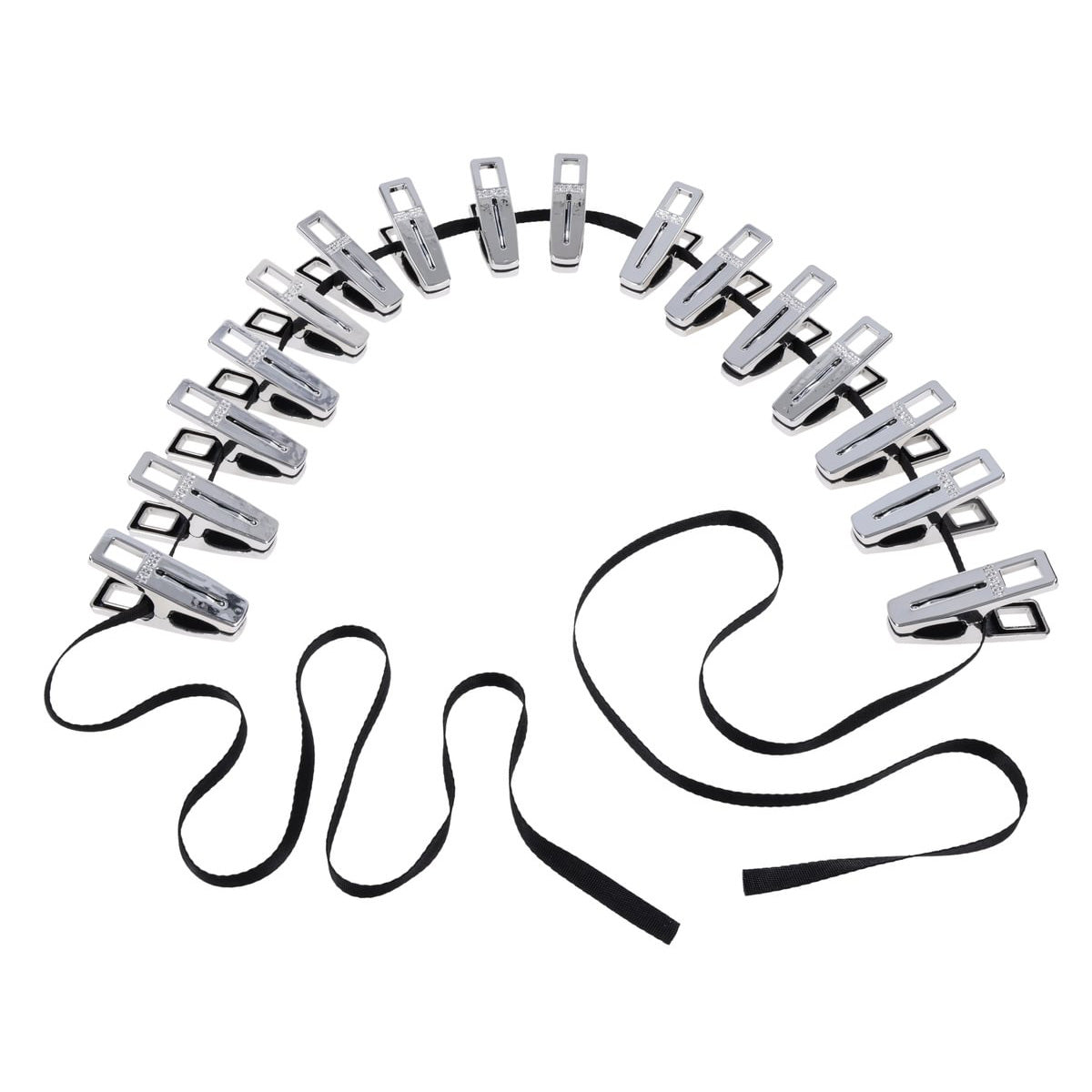 Edge Body Zipper Clothes Pins – Set of 16 Sensation Clamps with Cord > Sex Toys > Nipple Clips - Tophatter Daily Deals