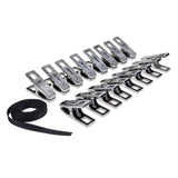 Edge Body Zipper Clothes Pins – Set of 16 Sensation Clamps with Cord > Sex Toys > Nipple Clips - Tophatter Daily Deals