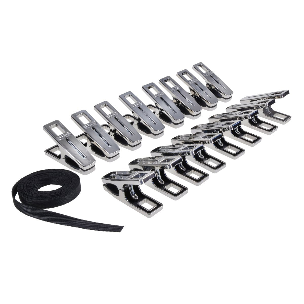 Edge Body Zipper Clothes Pins – Set of 16 Sensation Clamps with Cord > Sex Toys > Nipple Clips - Tophatter Daily Deals