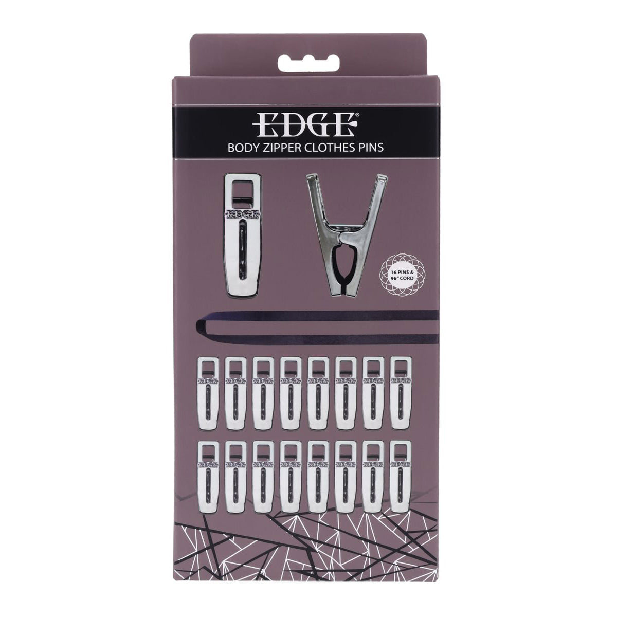 Edge Body Zipper Clothes Pins – Set of 16 Sensation Clamps with Cord > Sex Toys > Nipple Clips - Tophatter Daily Deals