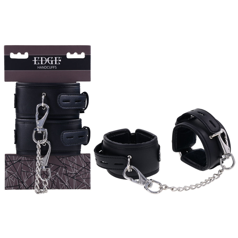 Edge Handcuffs Restraints Padded Comfort Control Cuffs > Bondage Gear > Handcuffs - Tophatter Daily Deals