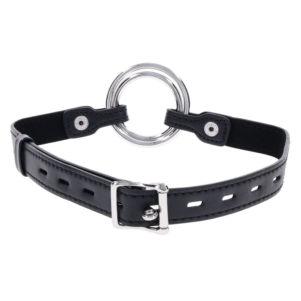EDGE Interchangeable Ring Gag 3.5cm & 5.1cm Mouth Gag Restraint > Bondage Gear > Gags and Bits - Tophatter Daily Deals