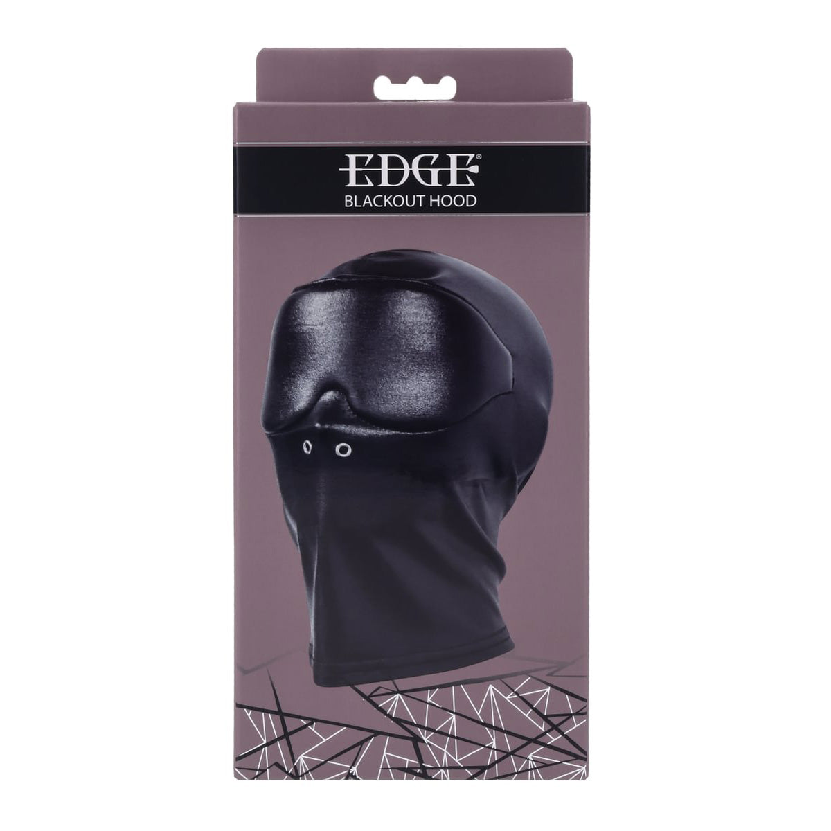 Edge Blackout Hood – Full-Coverage Hood Mask for Complete Sight Deprivation > Bondage Gear > Bondage Hoods - Tophatter Daily Deals