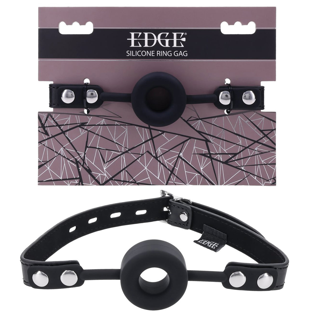 Edge Silicone Ring Gag – Mouth Restraint Bondage Accessory > Bondage Gear > Gags and Bits - Tophatter Daily Deals