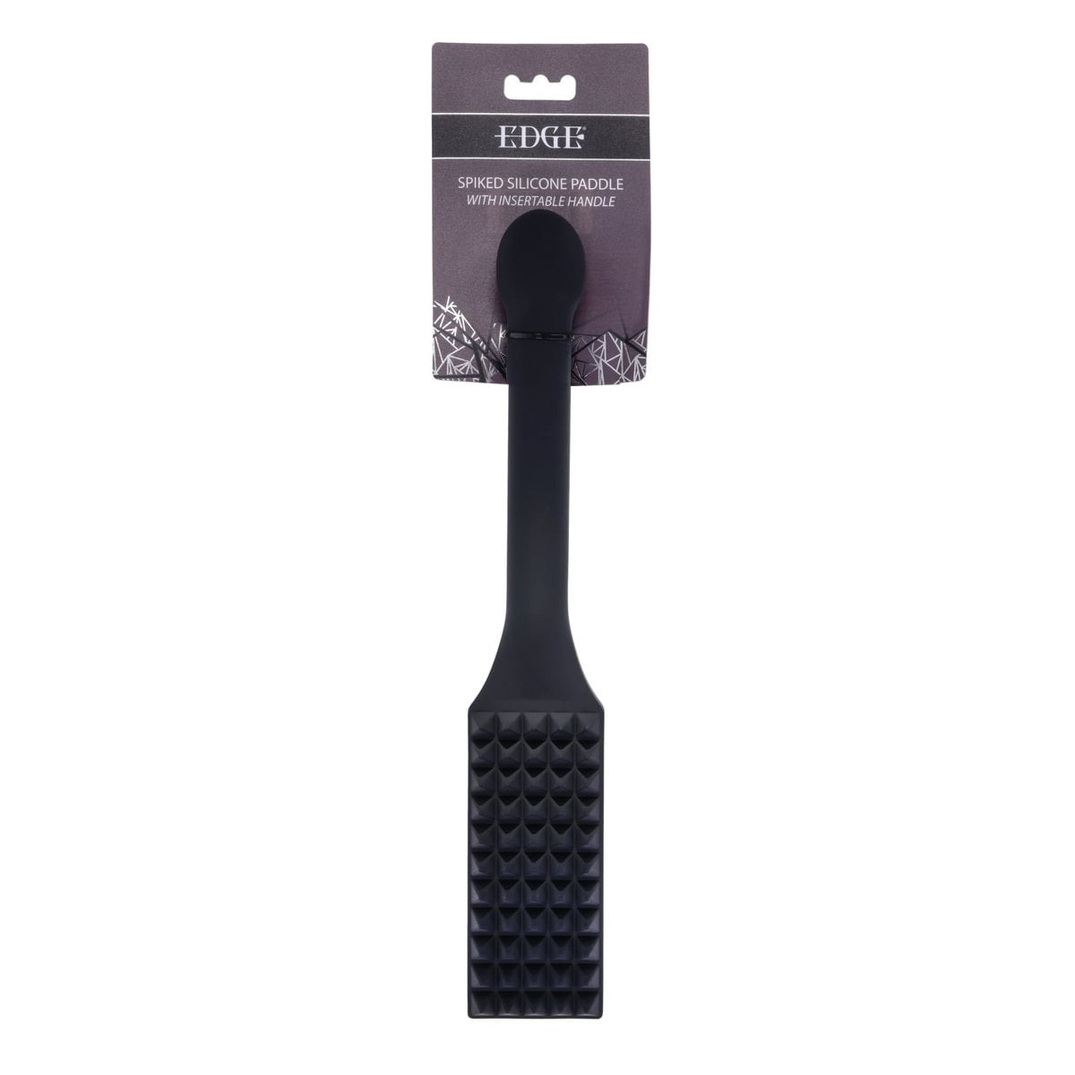 Edge Spiked Silicone Paddle – Spanking Paddle with Insertable Handle > Bondage Gear > Paddles - Tophatter Daily Deals