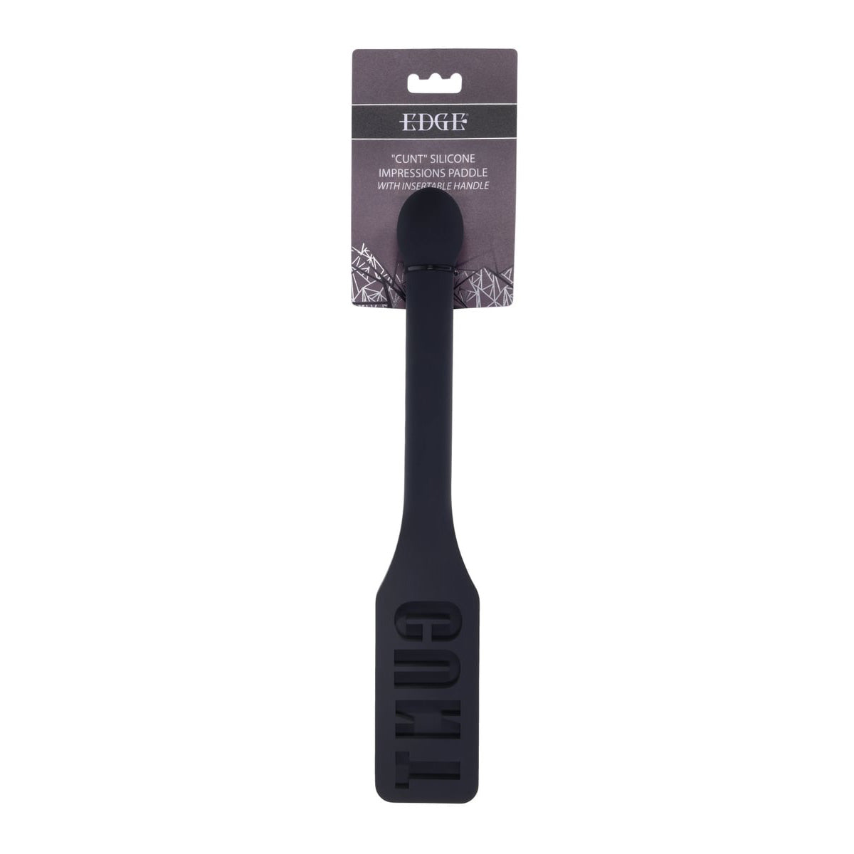Edge Cunt Silicone Paddle – Flexible Silicone Paddle with Insertable Handle > Bondage Gear > Paddles - Tophatter Daily Deals