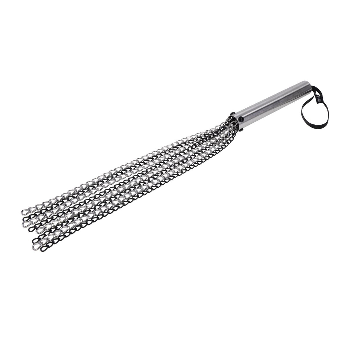 Edge Chain Flogger – Metal Weighted Impact Flogger Whip > Bondage Gear > Whips & Floggers - Tophatter Daily Deals
