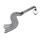 Edge Chain Flogger – Metal Weighted Impact Flogger Whip > Bondage Gear > Whips & Floggers - Tophatter Daily Deals