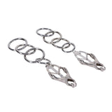 Edge Tuggable Clover Clamps – Metal Nipple Restraints > Sex Toys > Nipple Clamps - Tophatter Daily Deals