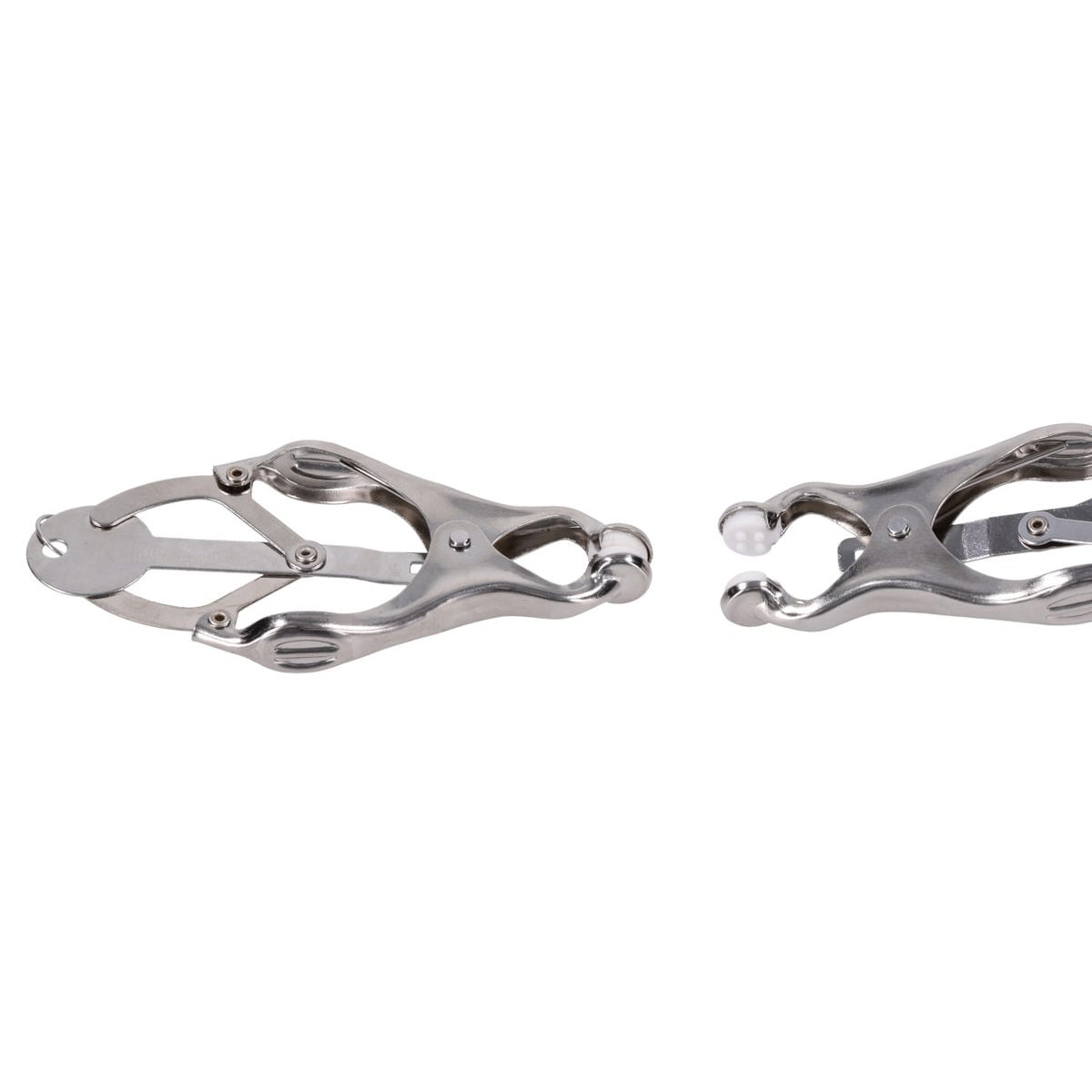 Edge Tuggable Clover Clamps – Metal Nipple Restraints > Sex Toys > Nipple Clamps - Tophatter Daily Deals