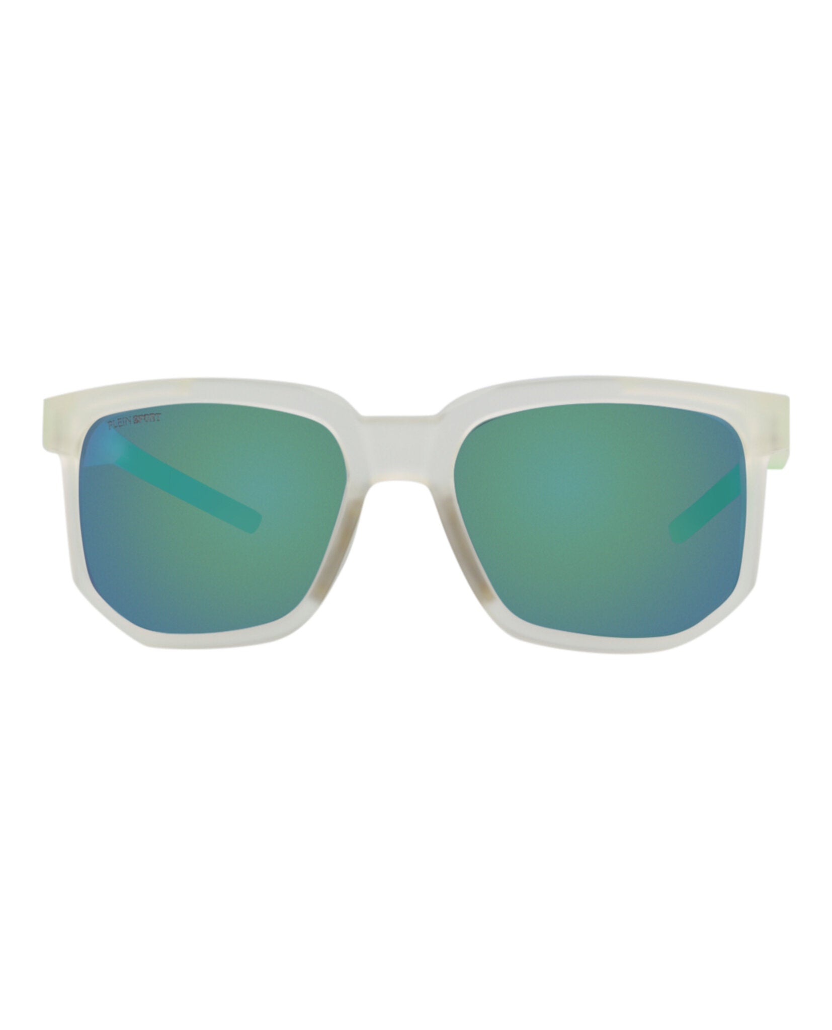 Philipp Plein Square-Frame Injection Sunglasses White Sunglasses - Tophatter Daily Deals
