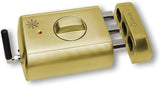 SUPRATRONIK LINCE Electronic Invisible Security DEADBOLT with Alarm Made in Spain GOLD - Tophatter Daily Deals