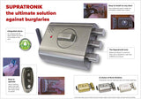 SUPRATRONIK LINCE Electronic Invisible Security DEADBOLT with Alarm Made in Spain - Tophatter Daily Deals