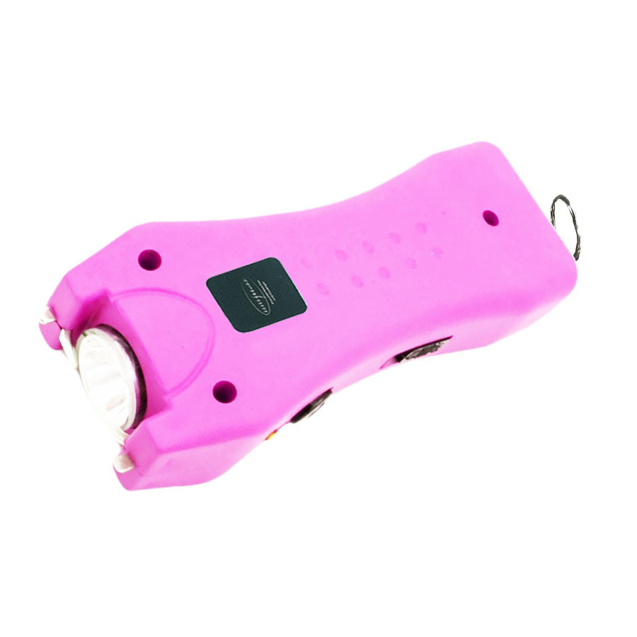 Pink Slim Compact Rechargeable Stun Gun with Led Light - TOPHATTER'S ARMORY DEALS Collectible Weapons - Tophatter Daily Deals