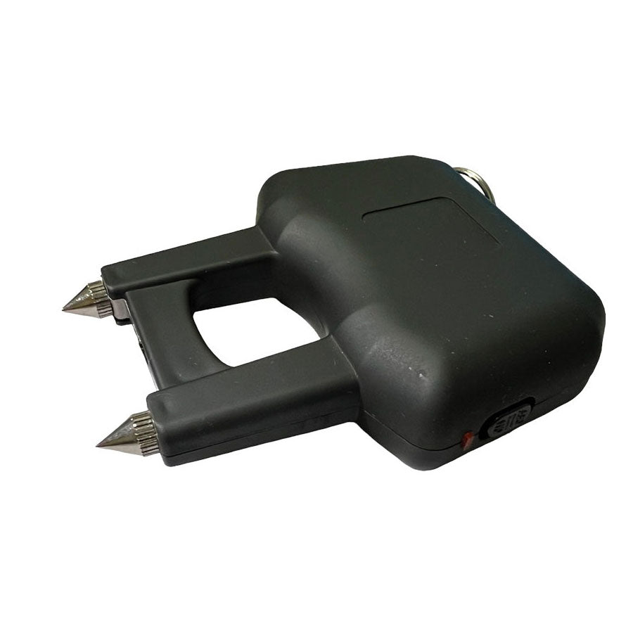 Black Spike Claw Self Defense Stun Gun with Key Ring Collectible Weapons - Tophatter Daily Deals