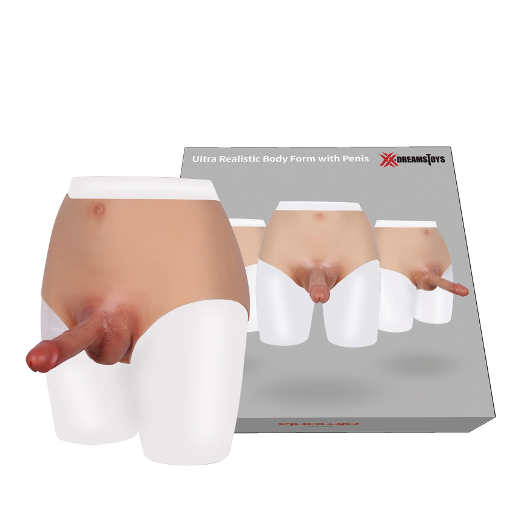 XX-DREAMSTOYS Ultra Realistic Penis Form Size M Silicone Body Form with Stretchable Skin > Gender > Bodyforms - Tophatter Daily Deals