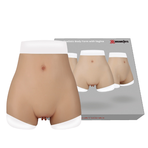 XX-DREAMSTOYS Ultra Realistic Silicone Vagina Form Size M with Butt Lifting Effect > Gender > Bodyforms - Tophatter Daily Deals
