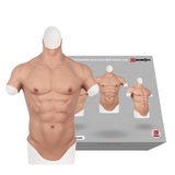 XX-DREAMSTOYS Ultra Realistic Silicone Muscle Suit for Men Size S Light Skin Tone > Gender > Bodyforms - Tophatter Daily Deals