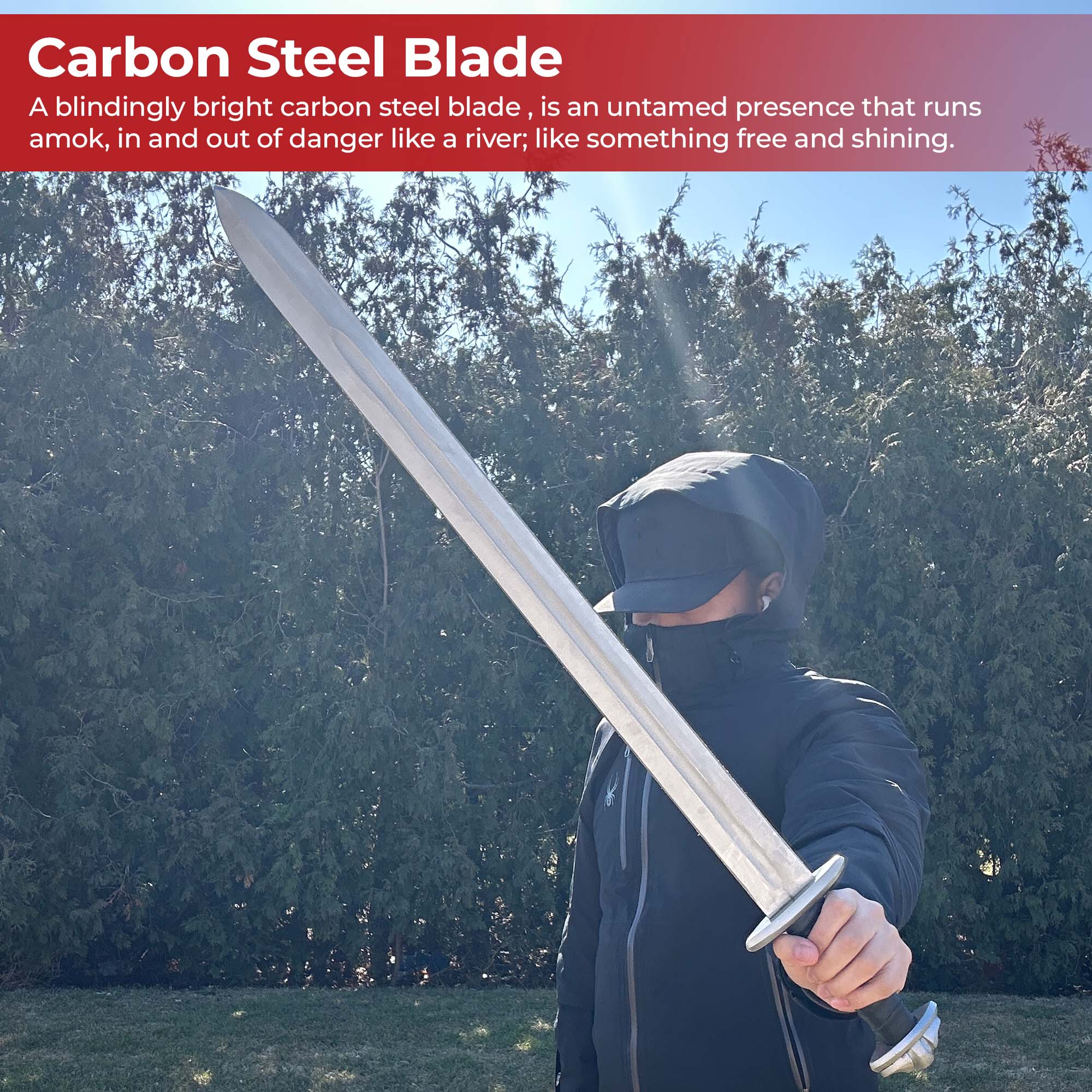 Stampeding Stallion Functional Replica Medieval Sword Swords - Tophatter Daily Deals