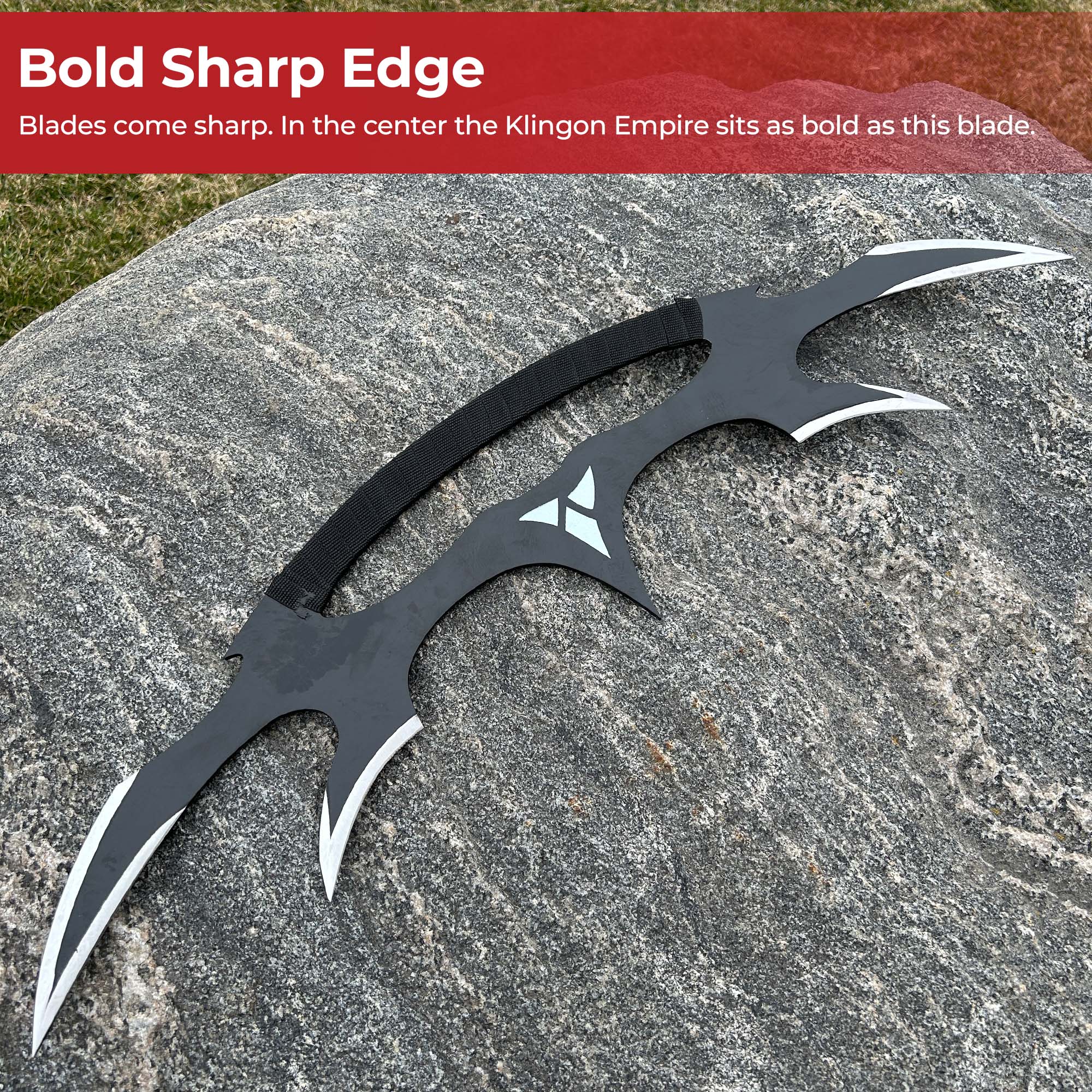 Star Sword of Kahless Bat'Leth swords - Tophatter Daily Deals