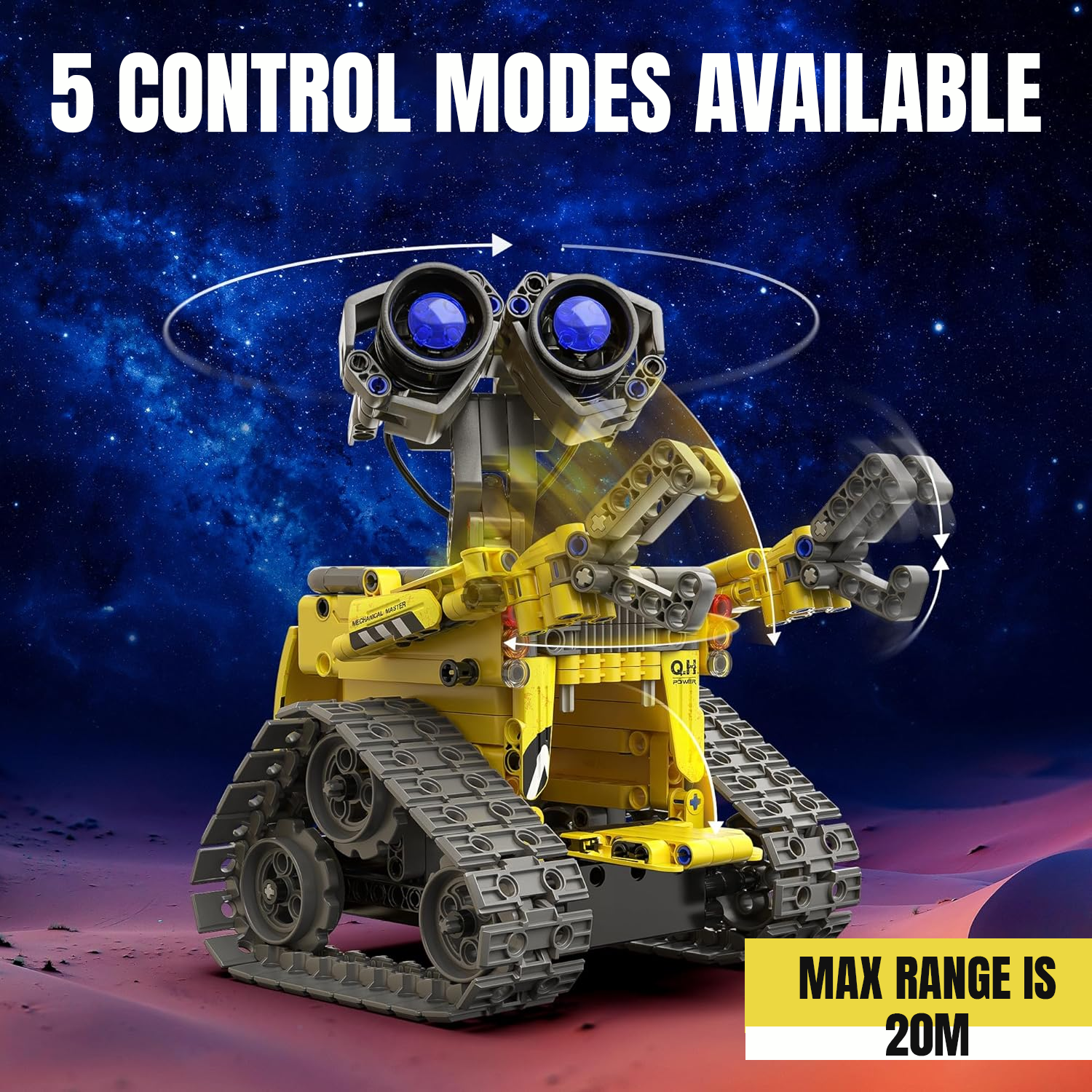 Technic Robot Building Kit – 4 In 1 Technic Robot Building Kit for Kids Boys Aged 6-12 Remote & App Technic Robot Building Kit - Tophatter Daily Deals