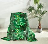 St. Patrick's Day 50" x 70" Throw Blanket Bedding - Tophatter Daily Deals