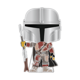 Star Wars: The Mandalorian – The Mandalorian with Blaster Pop! Enamel Pin Enamel Pin - Tophatter Daily Deals