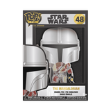 Star Wars: The Mandalorian – The Mandalorian with Blaster Pop! Enamel Pin Enamel Pin - Tophatter Daily Deals