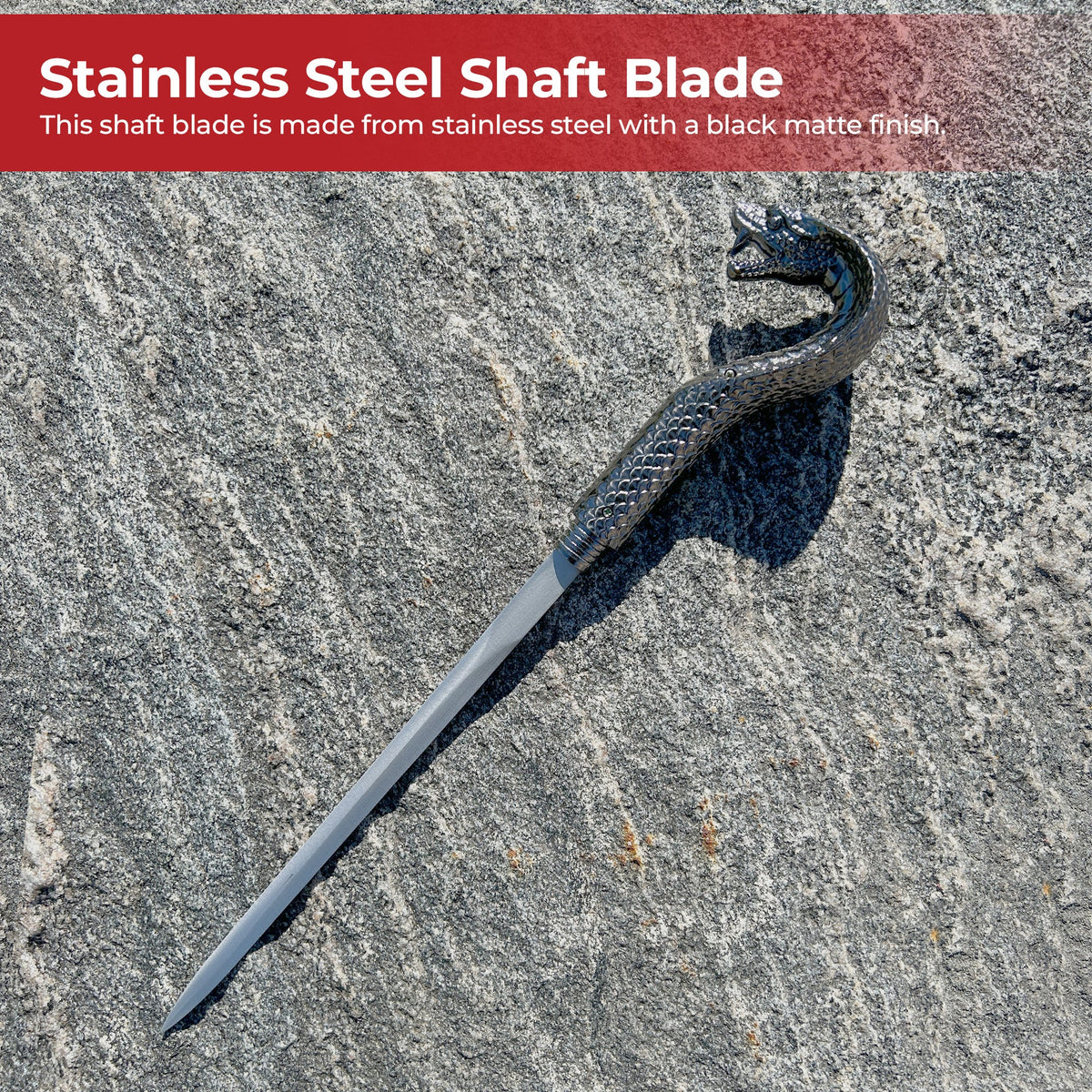 Striking Distance Cobra Sword Cane novelty items - Tophatter Daily Deals