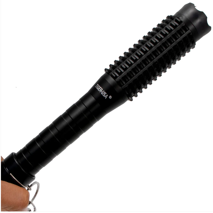 STUN BATON 125M Volts w/ LED Flashlight Stun Gun Tiger USA - Mini Gladiator SD-StunGun - Tophatter Daily Deals