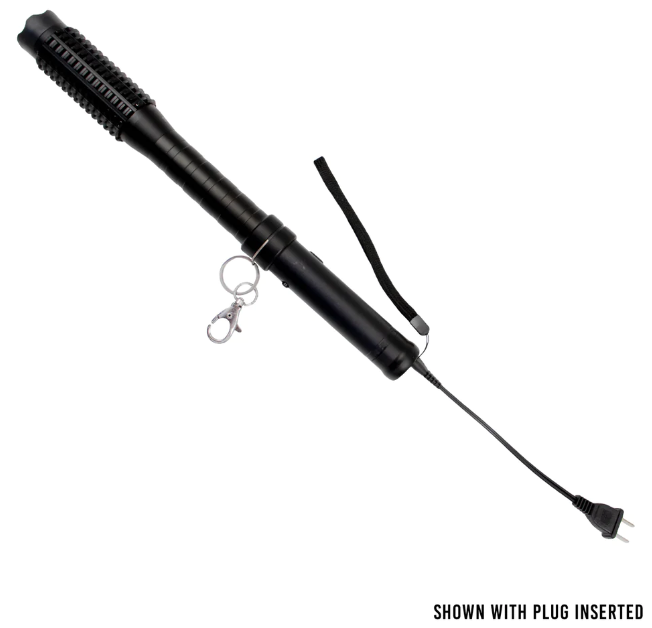 STUN BATON 125M Volts w/ LED Flashlight Stun Gun Tiger USA - Mini Gladiator SD-StunGun - Tophatter Daily Deals