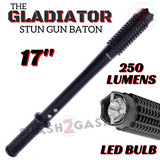 STUN BATON 180M Volts w/ LED Flashlight Stun Gun Tiger USA - The Gladiator SD-StunGun - Tophatter Daily Deals